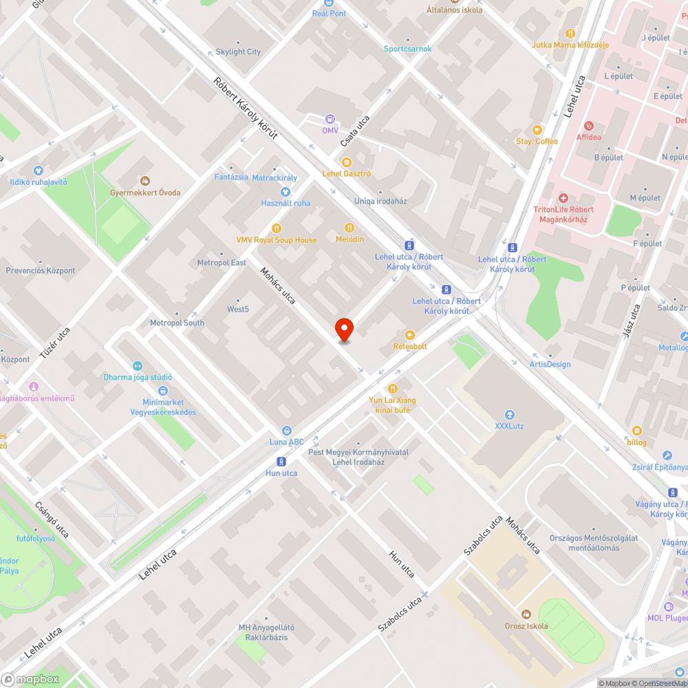 Illegális szemét bejelentés helye