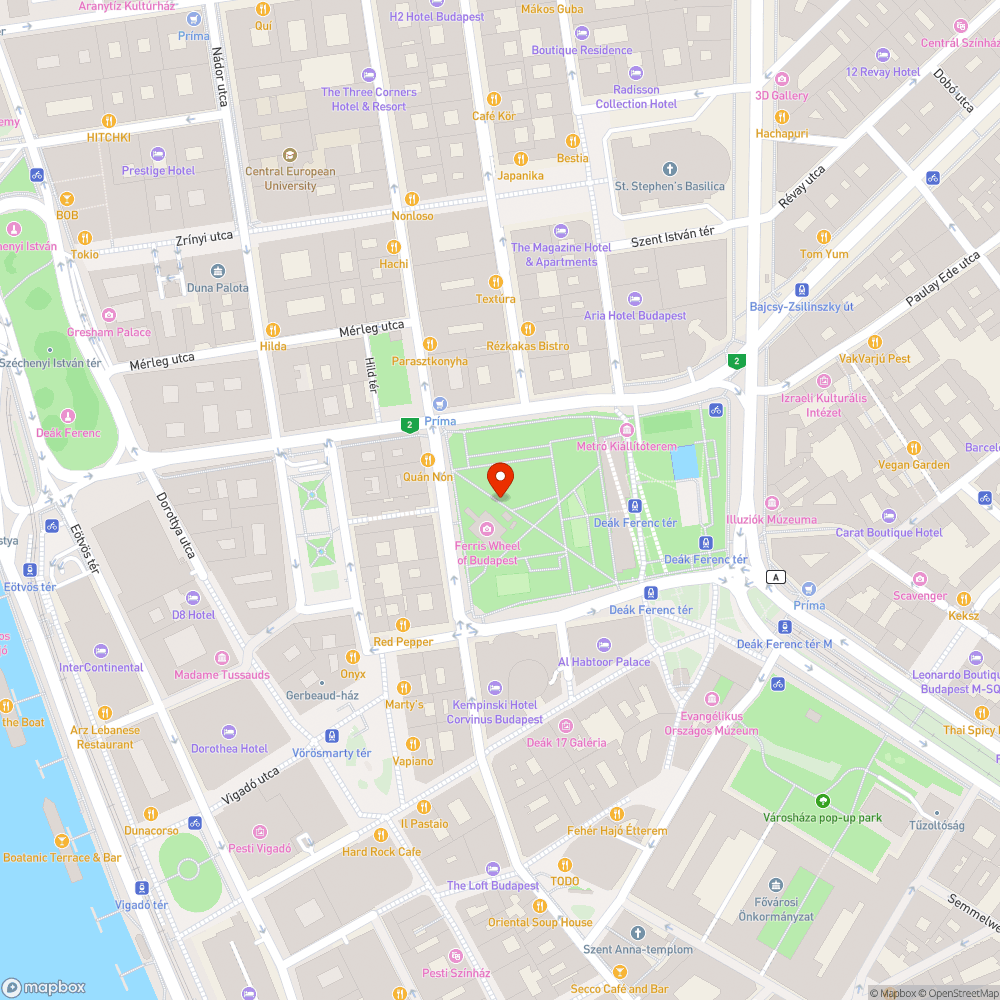 Összetört térkő bejelentés helye