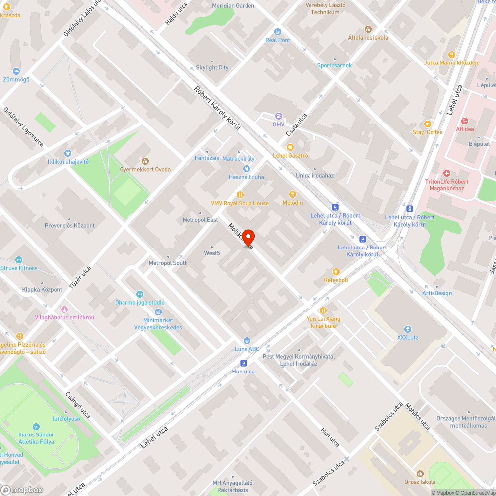 Szemét bejelentés helye