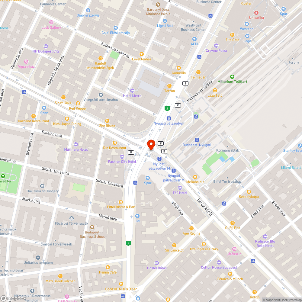 Graffitis virágágyás bejelentés helye