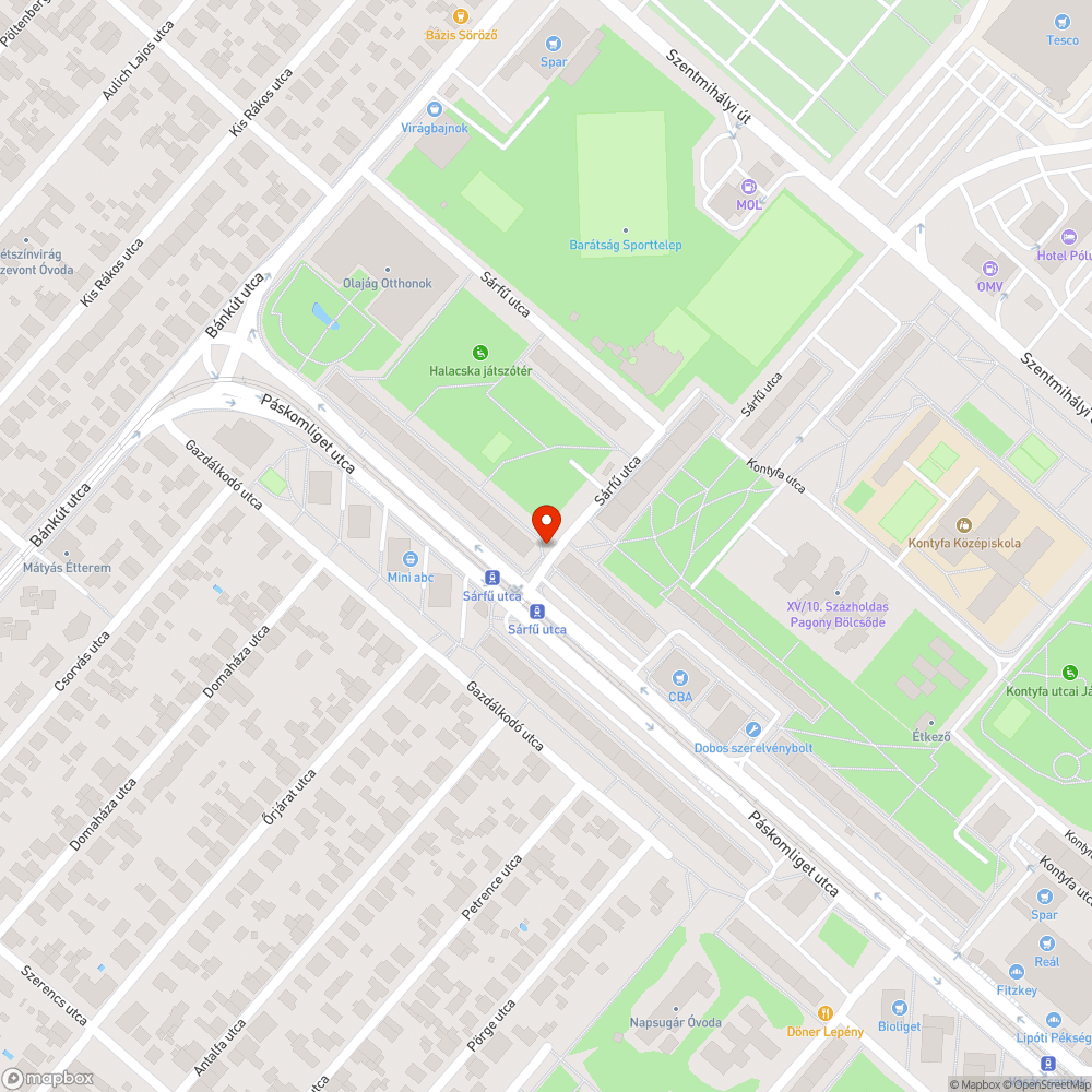 Csak a szokásos bejelentés helye