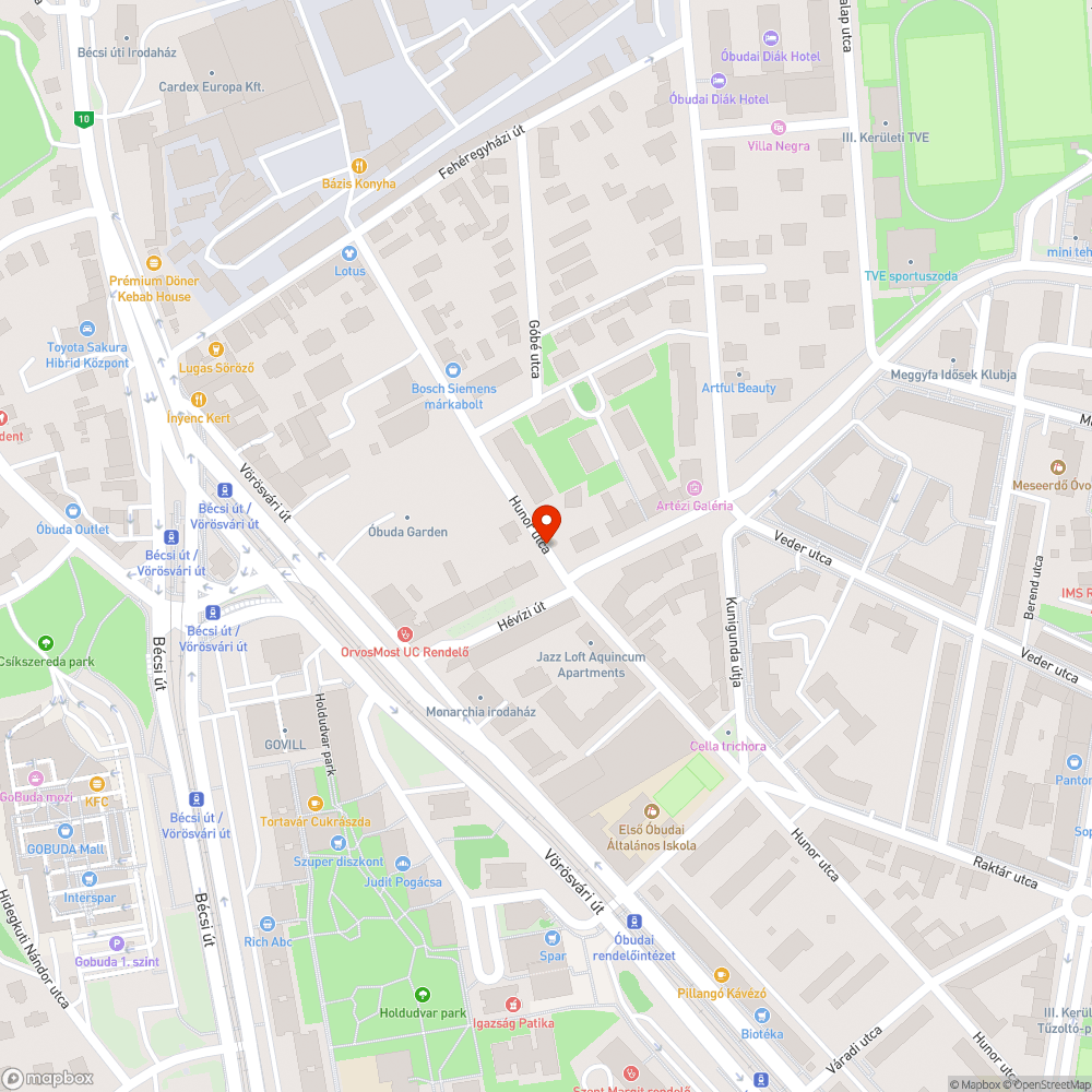 Gaz a parkolóban bejelentés helye