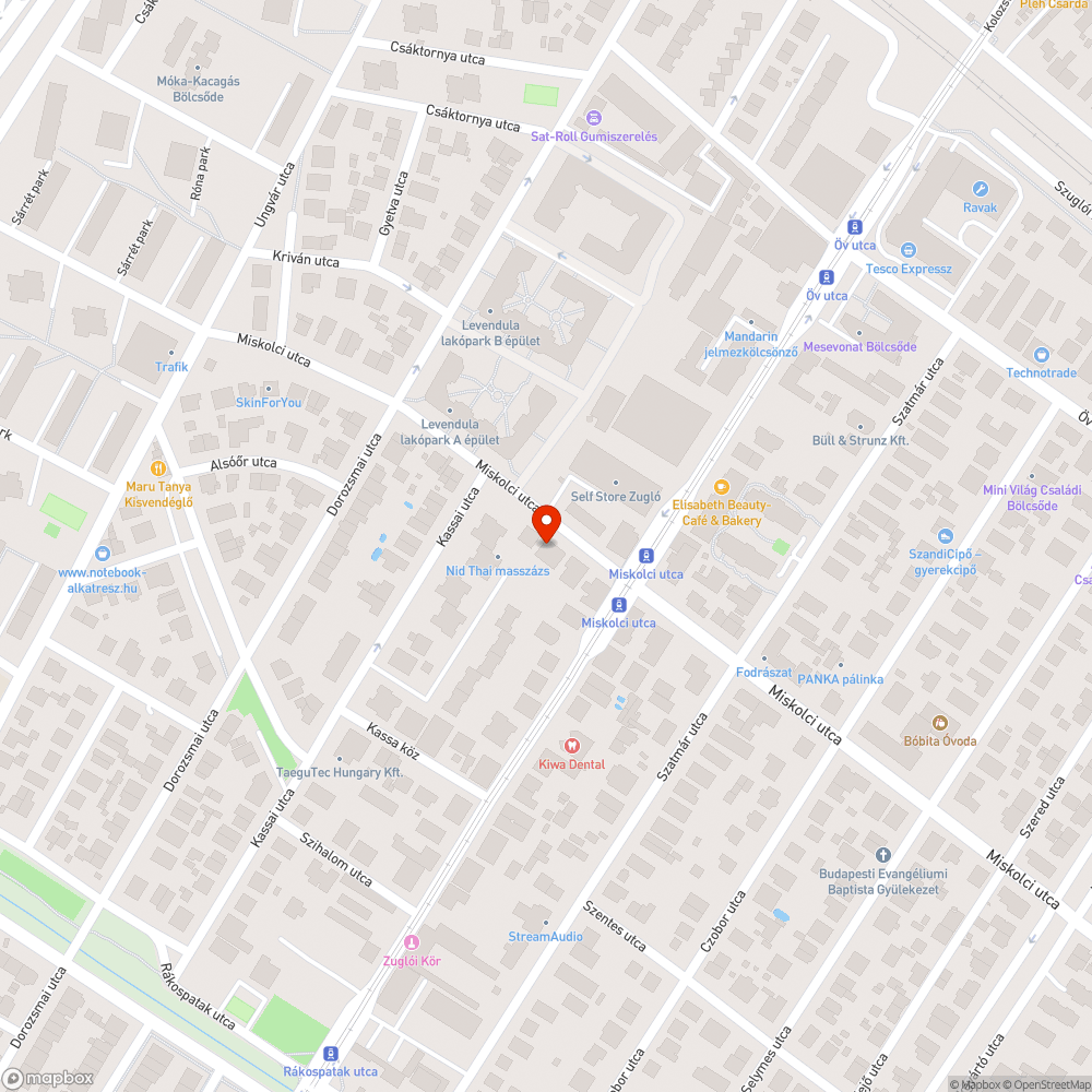 Valaki szemetet rakott le az utcán bejelentés helye