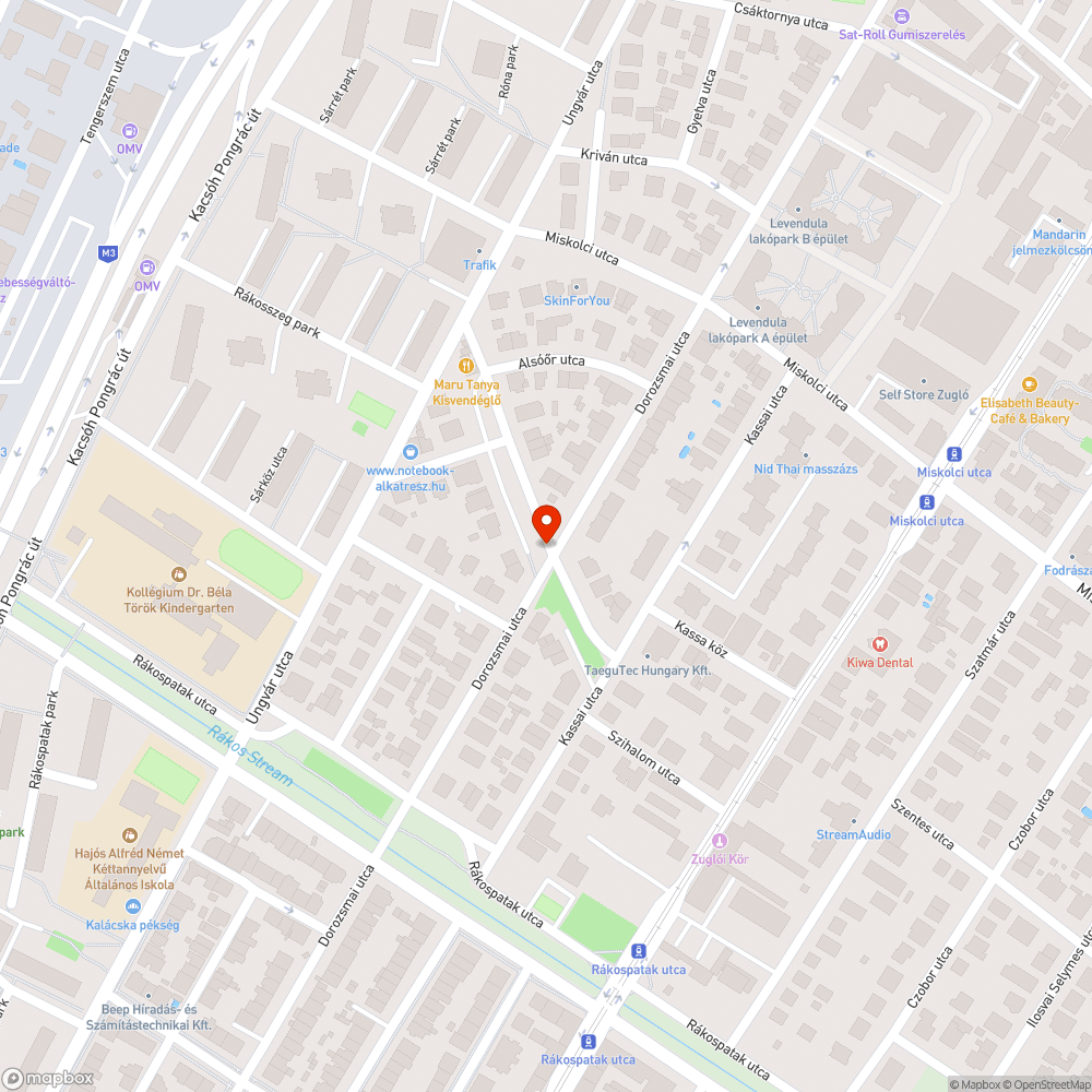 Valaki szemetet rakott le az utcán bejelentés helye