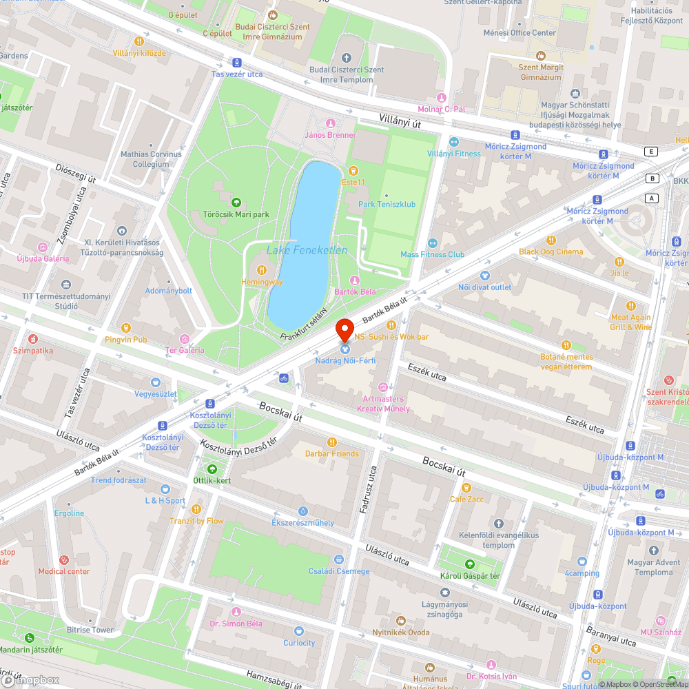 Koszos, graffitis elektromos szekrény bejelentés helye