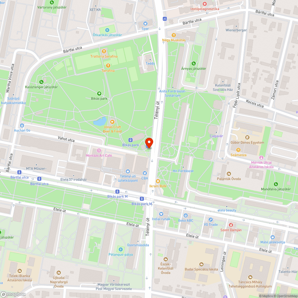 Megrongálódott dísznövény bejelentés helye