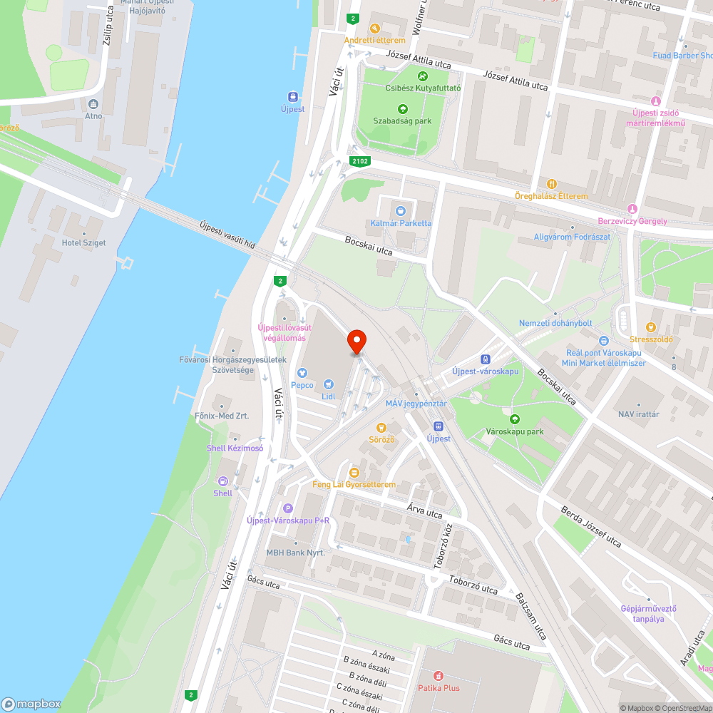 Kidőlt oszlop bejelentés helye