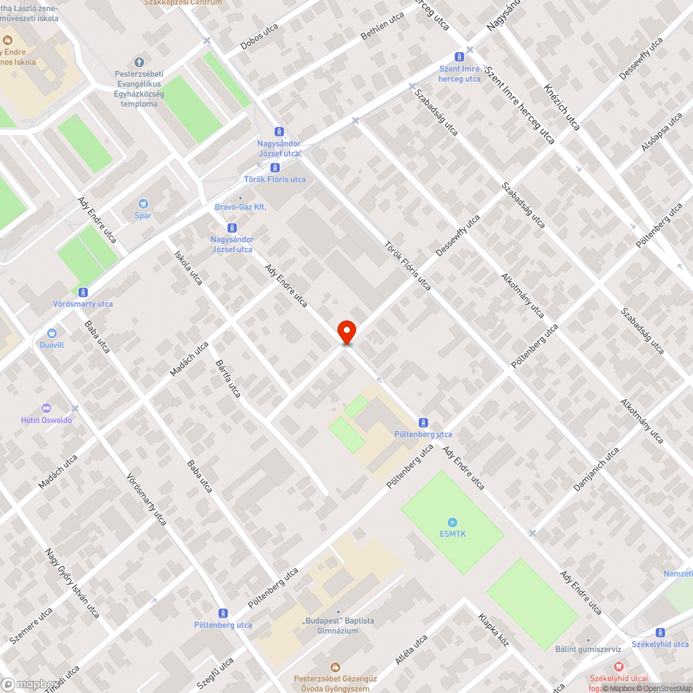 Szelektív hulladék bejelentés helye