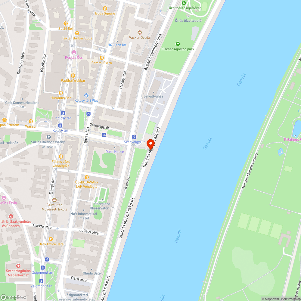 Felesleges korlát a Slachta rakparton bejelentés helye