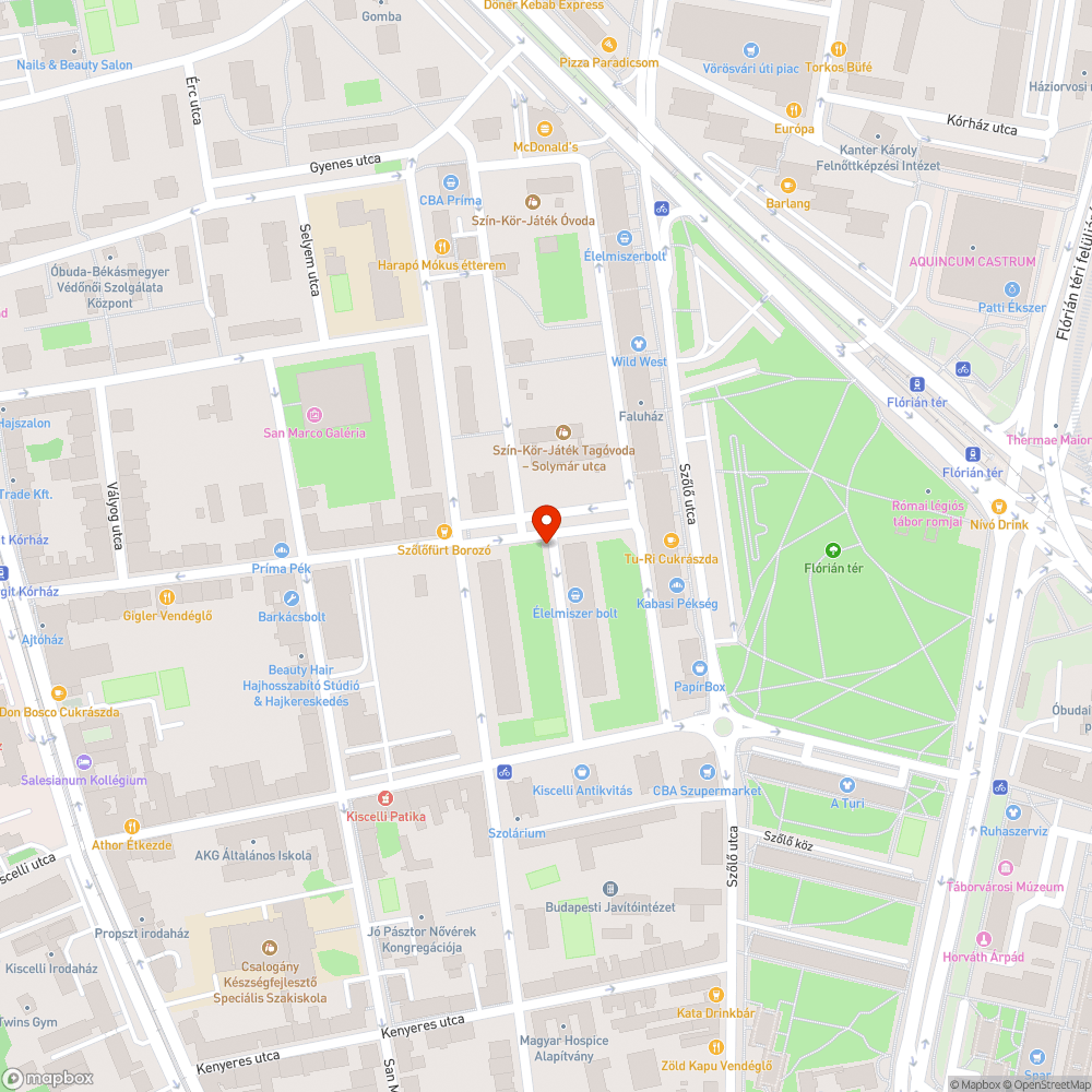 Lebútoroztak a Solymár utcában (illegális lomtalanítás) bejelentés helye