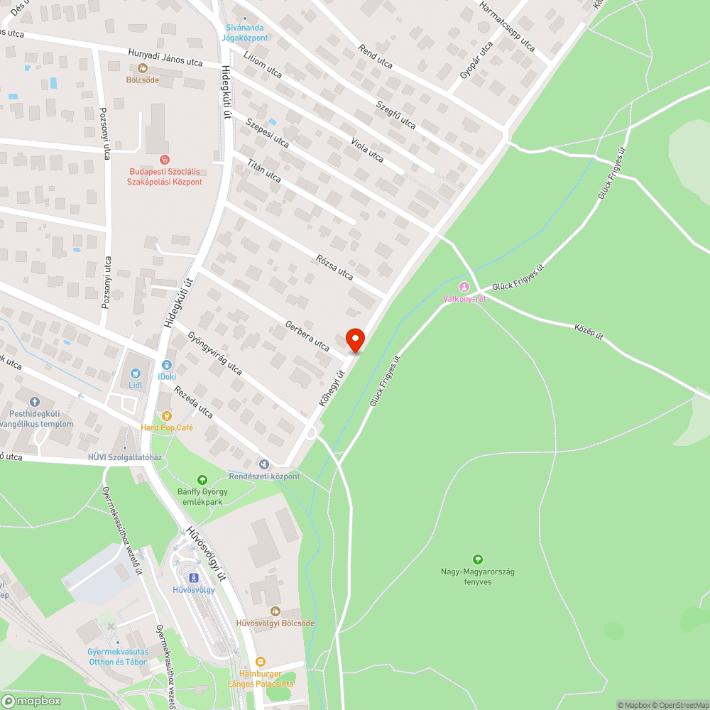 Kidöntött oszlop bejelentés helye