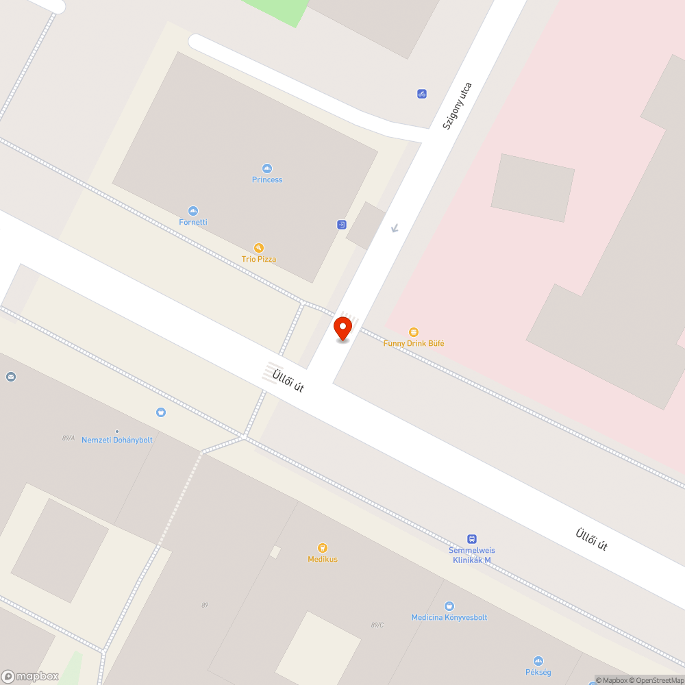 Hiányzó fénytereló | Klinikák | bejelentés helye