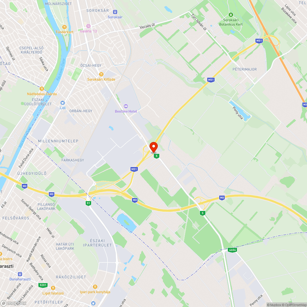 sérült jelzőtábla bejelentés helye