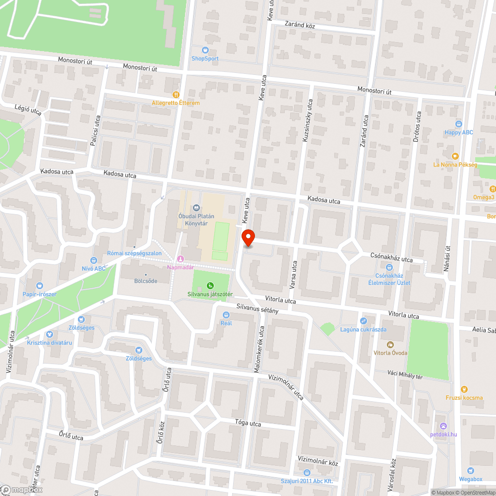 Ágak bejelentés helye