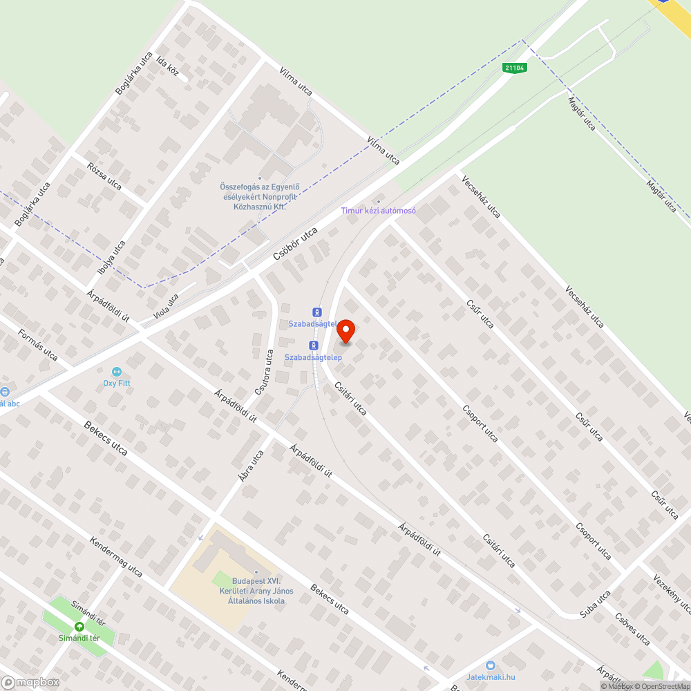 Firka a táblán bejelentés helye