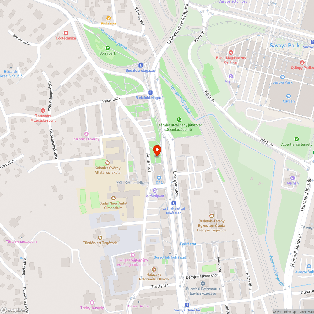 Töredezett járda bejelentés helye