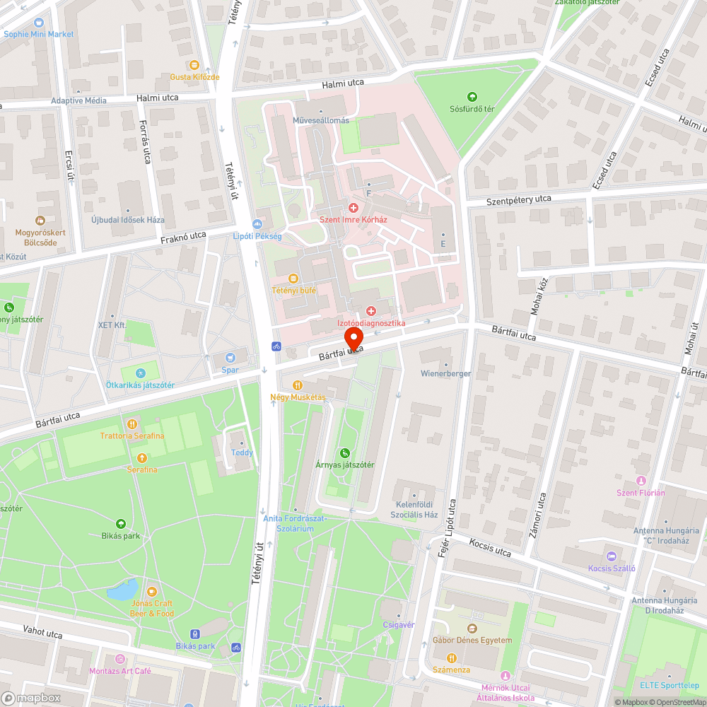 Félig kidőlt tábla bejelentés helye