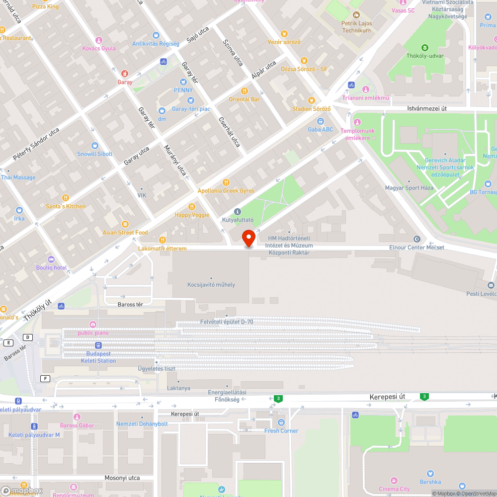 Parkoló autók bejelentés helye