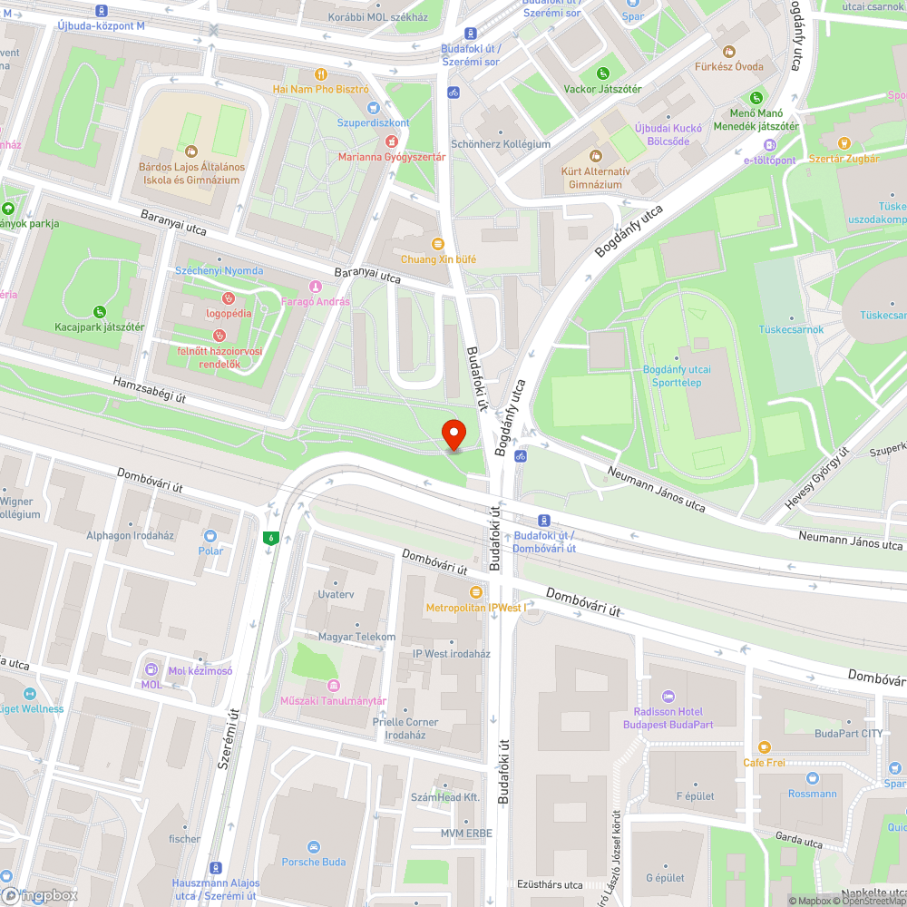 Ugrálóiskola járda bejelentés helye