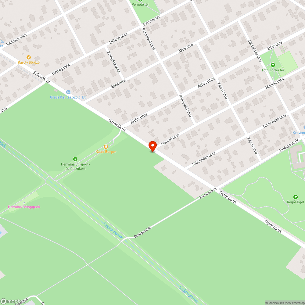 Hibás kijelző bejelentés helye