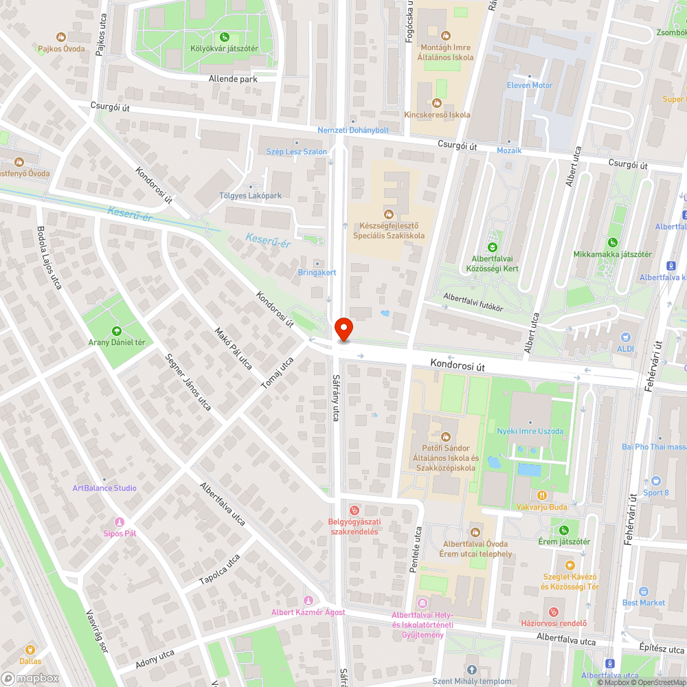 Kidőlő tábla bejelentés helye