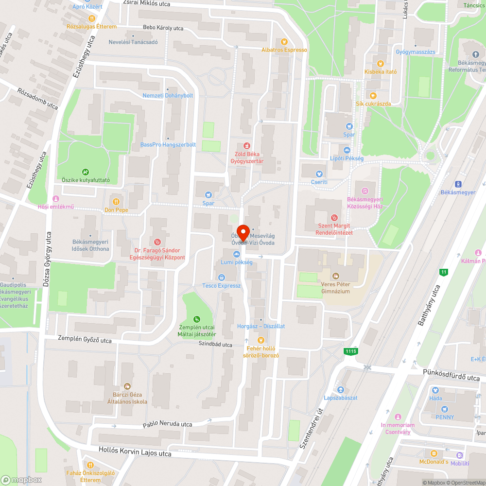 Járdán parkolás bejelentés helye