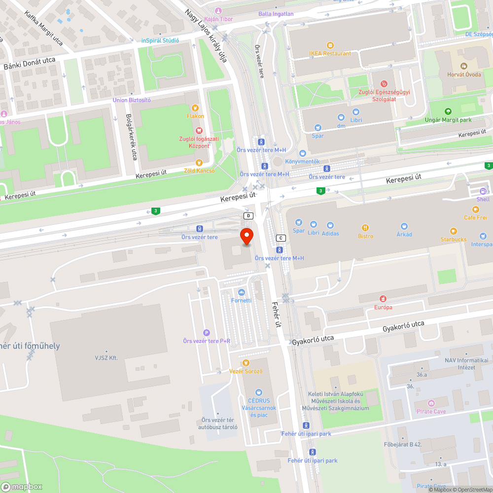 Hiányzó vizuális tájékoztató tábla bejelentés helye