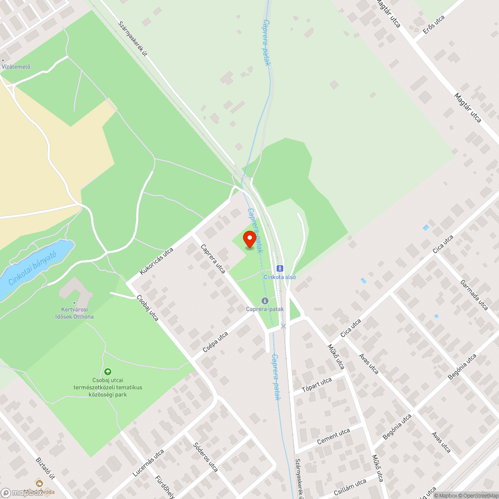 Nagy graffiti a parkban bejelentés helye