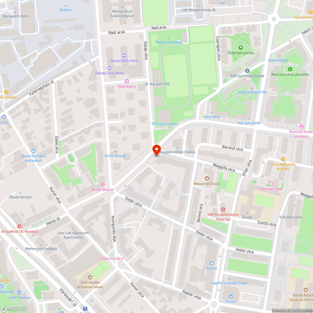 Leamortizálódott pad bejelentés helye