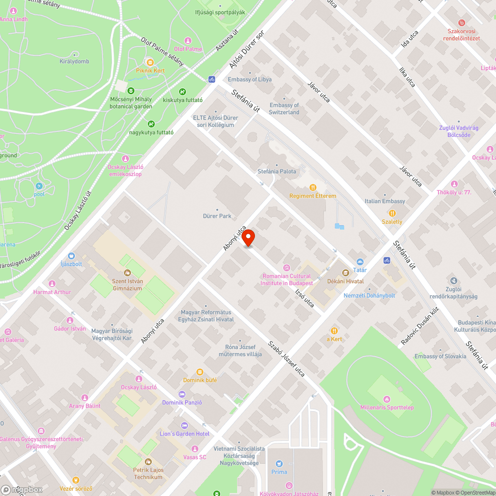 Elhagyott Fiat bejelentés helye