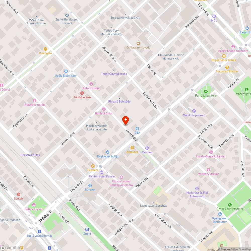 Elhagyott Toyota bejelentés helye