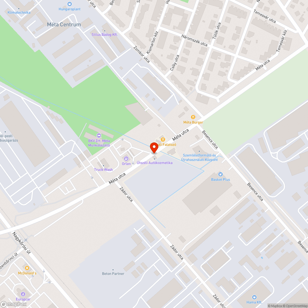 Graffitis utasváró | Dél-pesti garázs | bejelentés helye