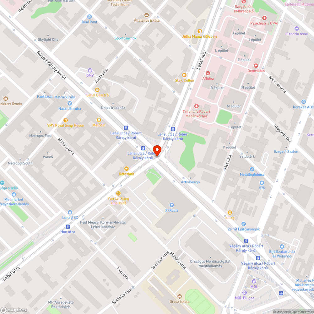 Aluljáró tájékoztató táblák bejelentés helye