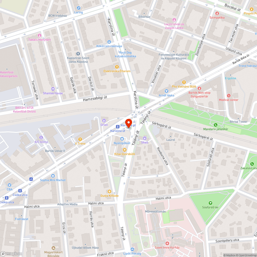 Lekopott gyalogátkelő felfestés bejelentés helye