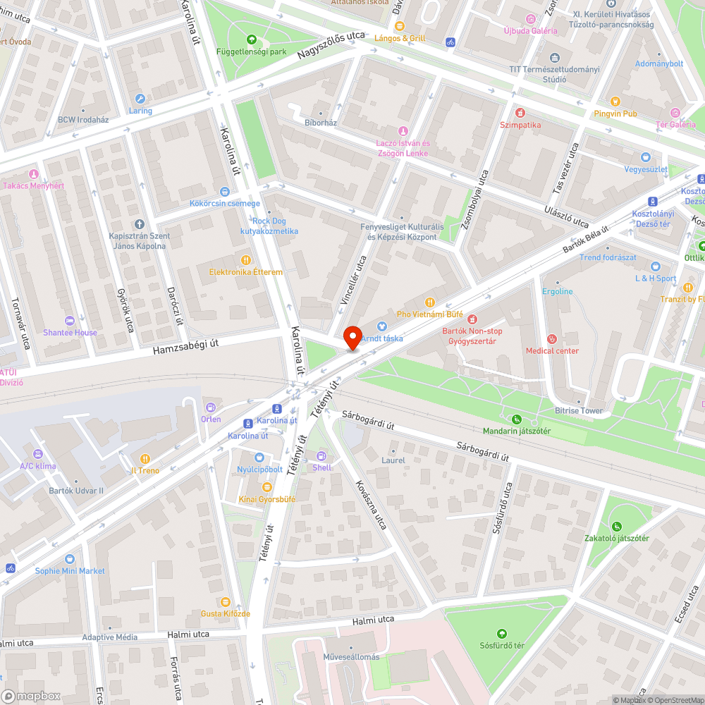 Hiányzó hulladékgyűjtő edény bejelentés helye