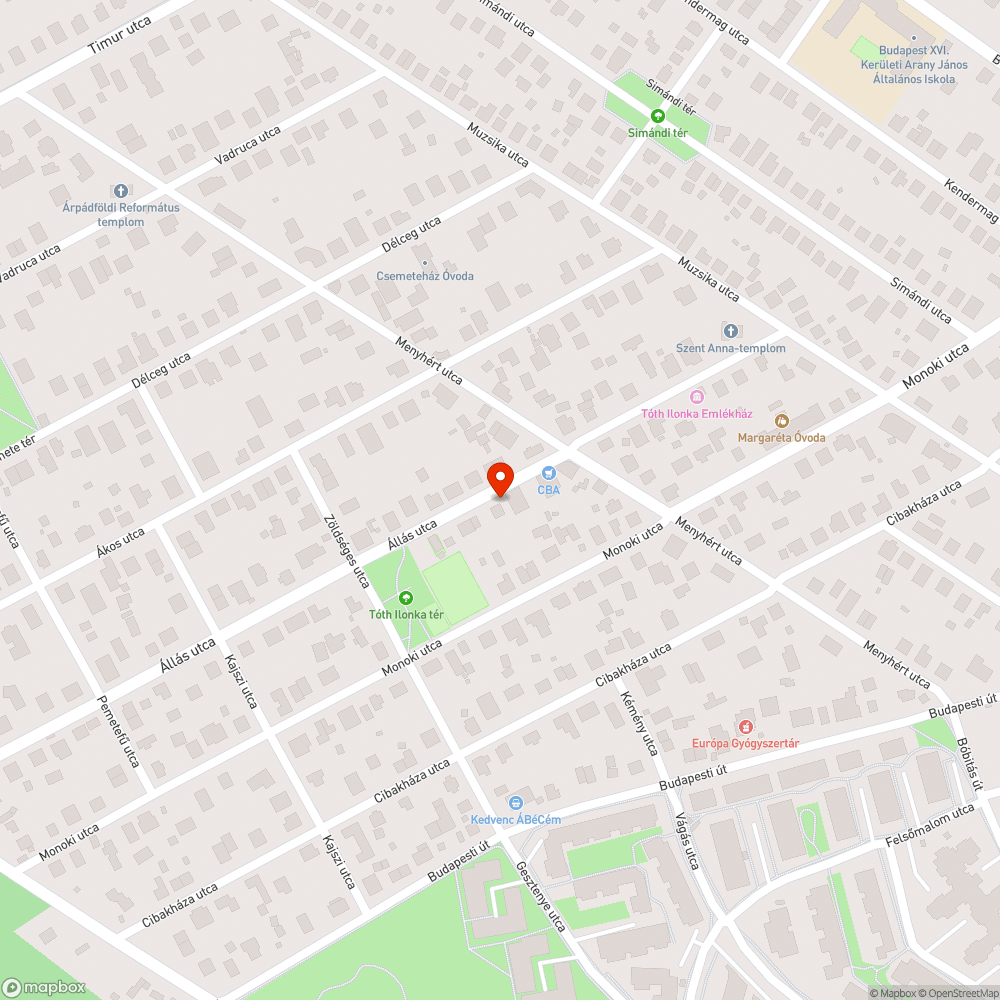 Graffiti a posta üvegén bejelentés helye