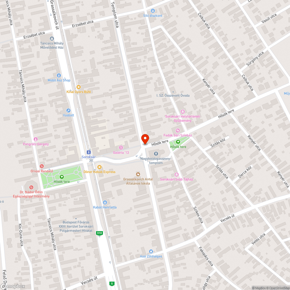 Rozsdás postaláda bejelentés helye