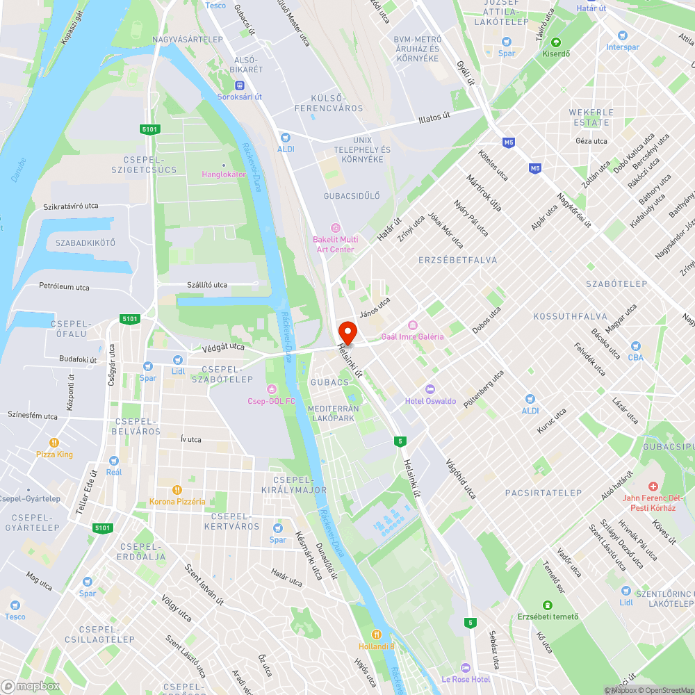 Kád bejelentés helye