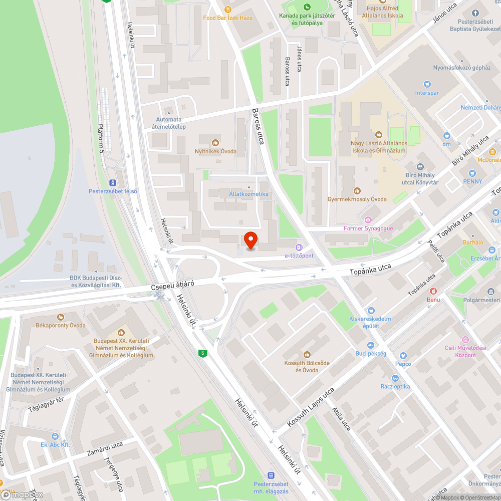 Graffitis szekrény bejelentés helye