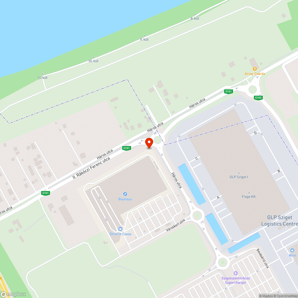 Elferdült jelzőtábla bejelentés helye