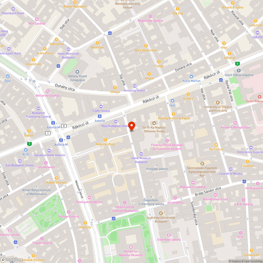 Törött ajtó bejelentés helye