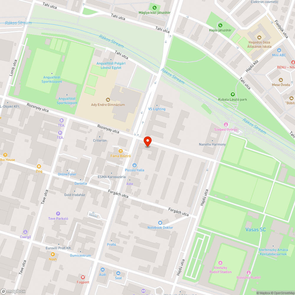 Kidöntött tábla a XIII. Röppentyű-Rozsnyay sarkon bejelentés helye