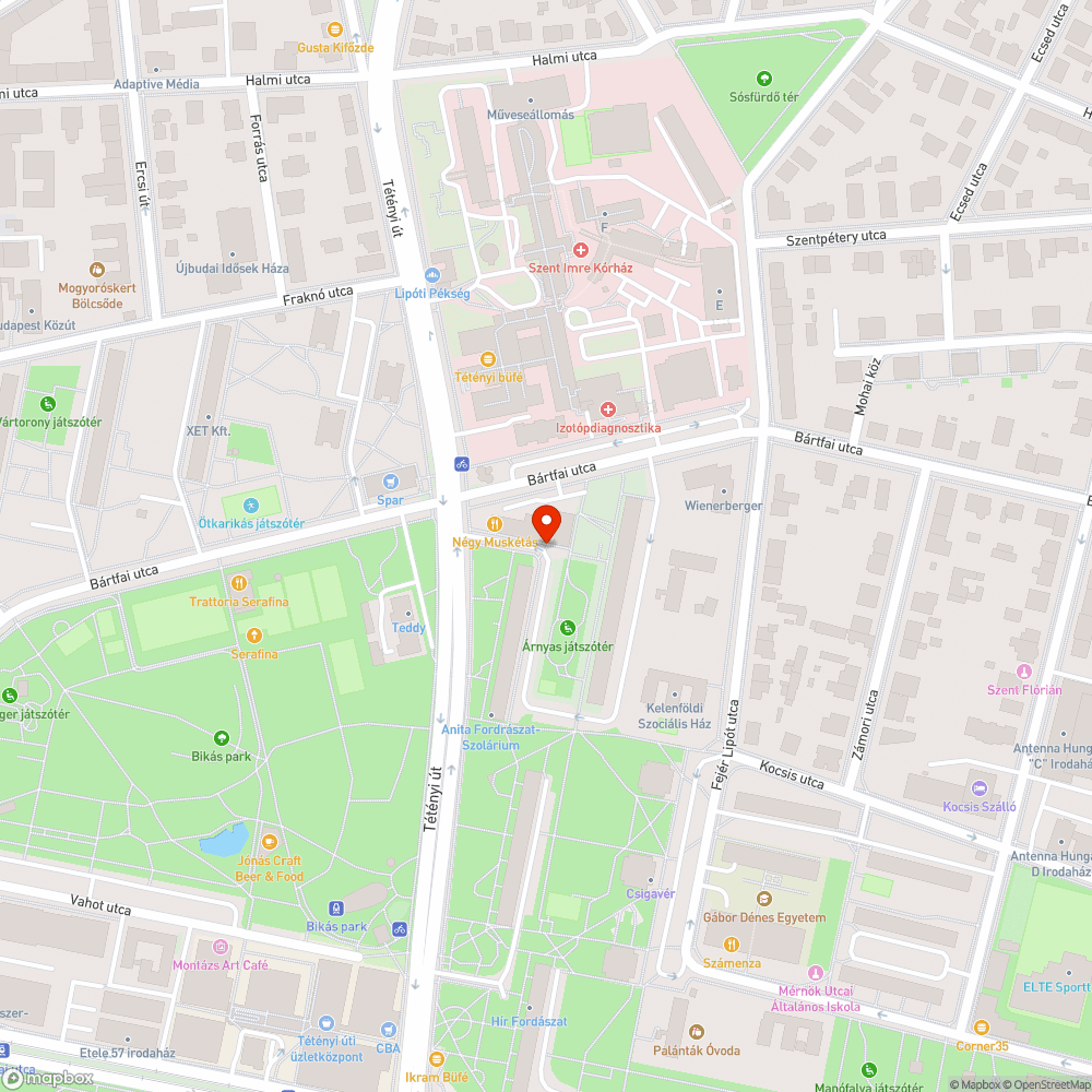 Megrongálódott, feleslegesnek tűnő csőkorlát bejelentés helye