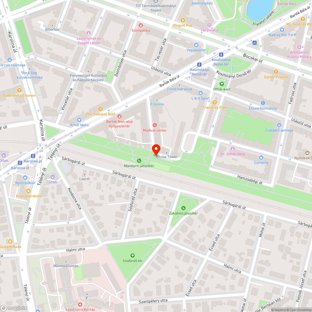 Zöldhulladék és szemét bejelentés helye