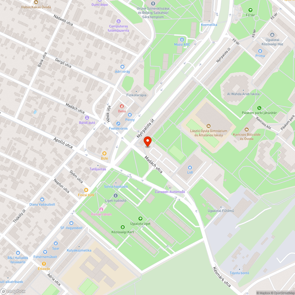 Szétszakadt a járda bejelentés helye