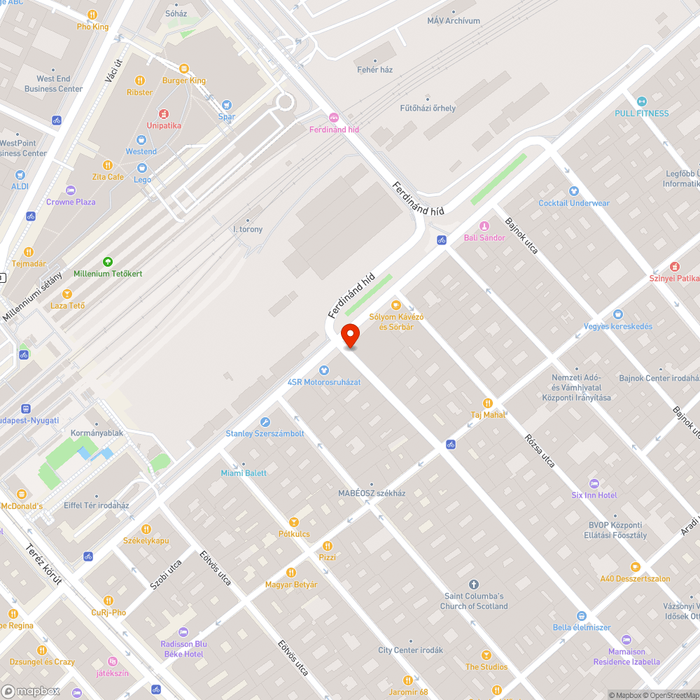 Milyen utca? bejelentés helye