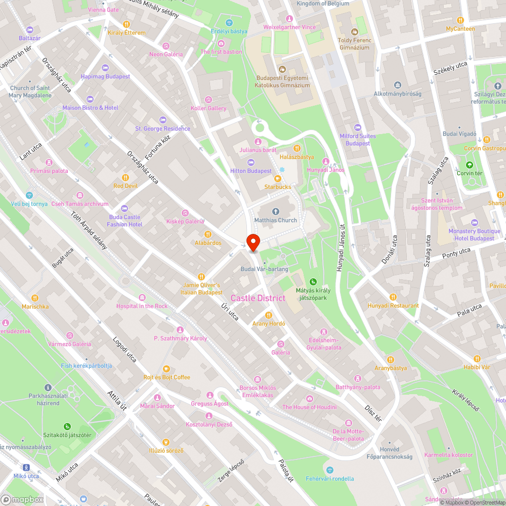 Jegyautomata hiánya a budai Várban bejelentés helye