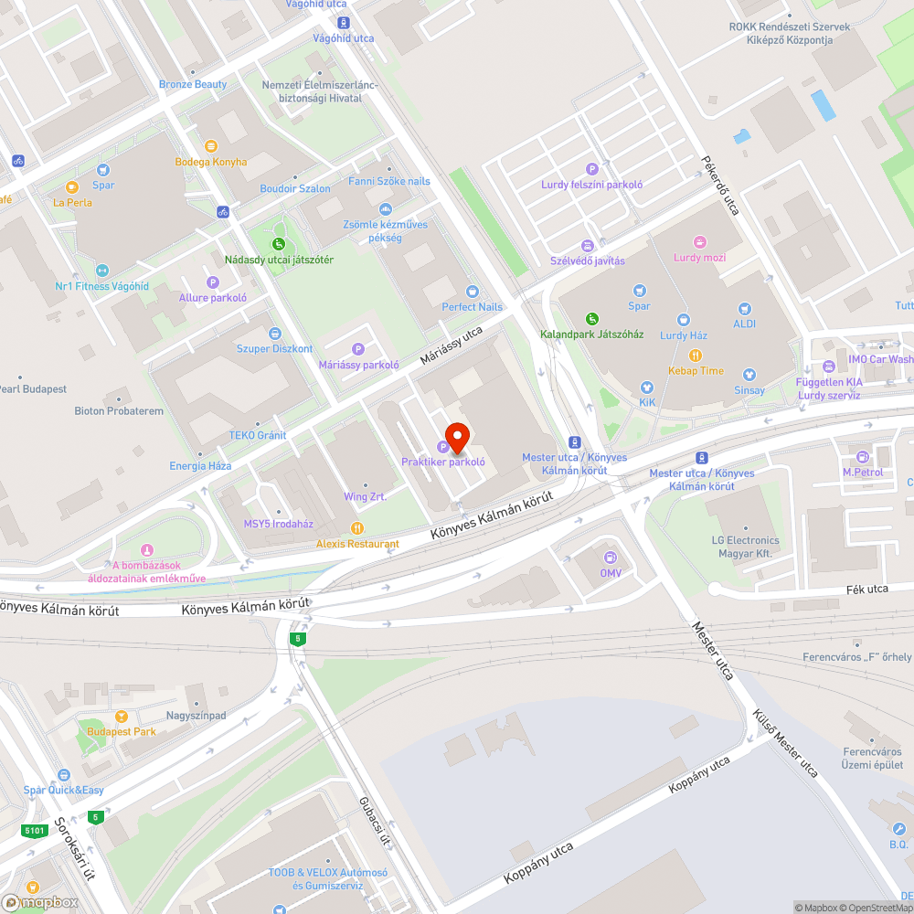 Nem megfelelő kerékpártámaszok bejelentés helye