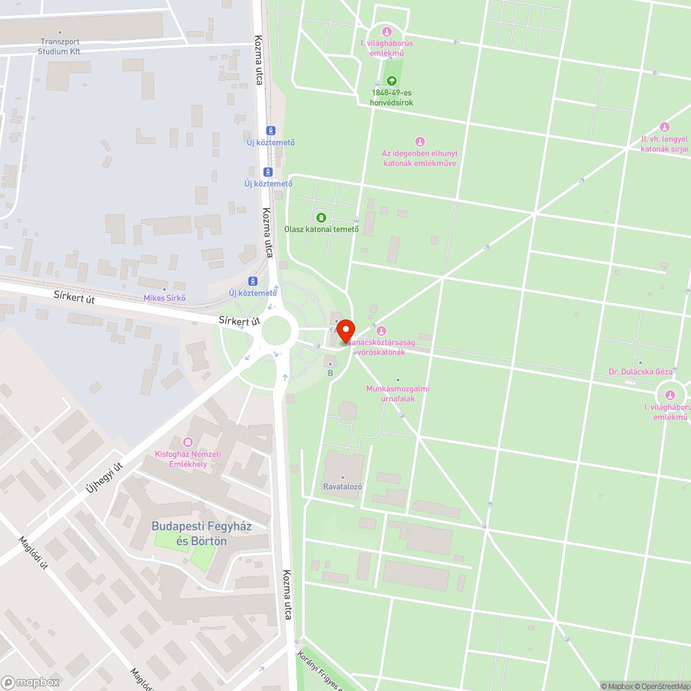 Használaton kívüli beléptetőkapu bejelentés helye