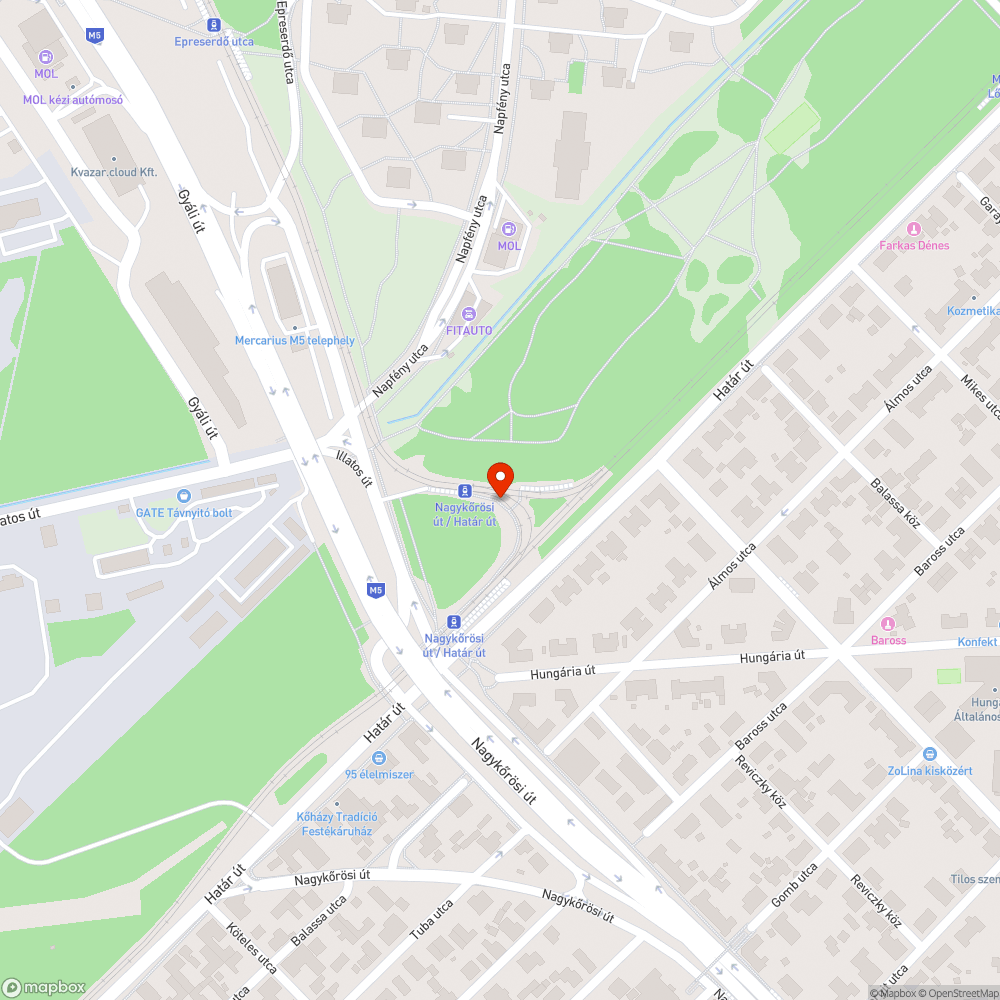 Hiányzó búrák bejelentés helye